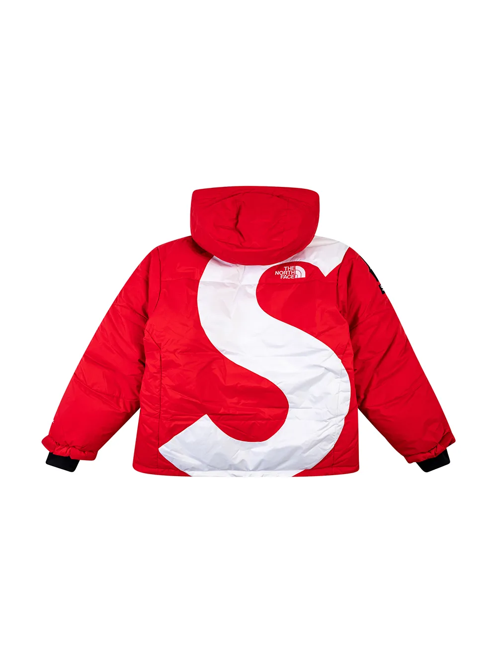 Supreme x The North Face Himalayan parka met logo - Rood