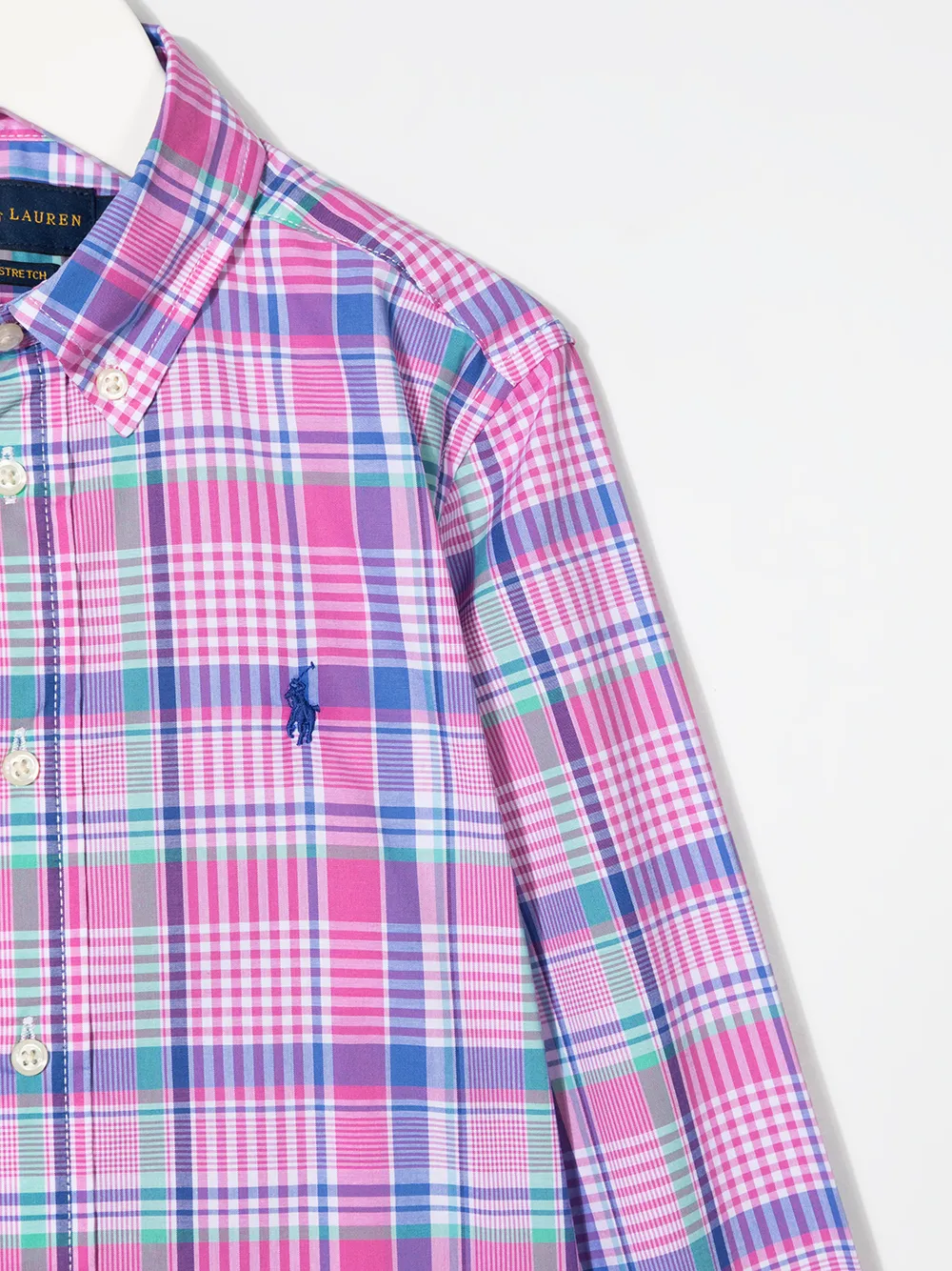 фото Ralph lauren kids рубашка в клетку