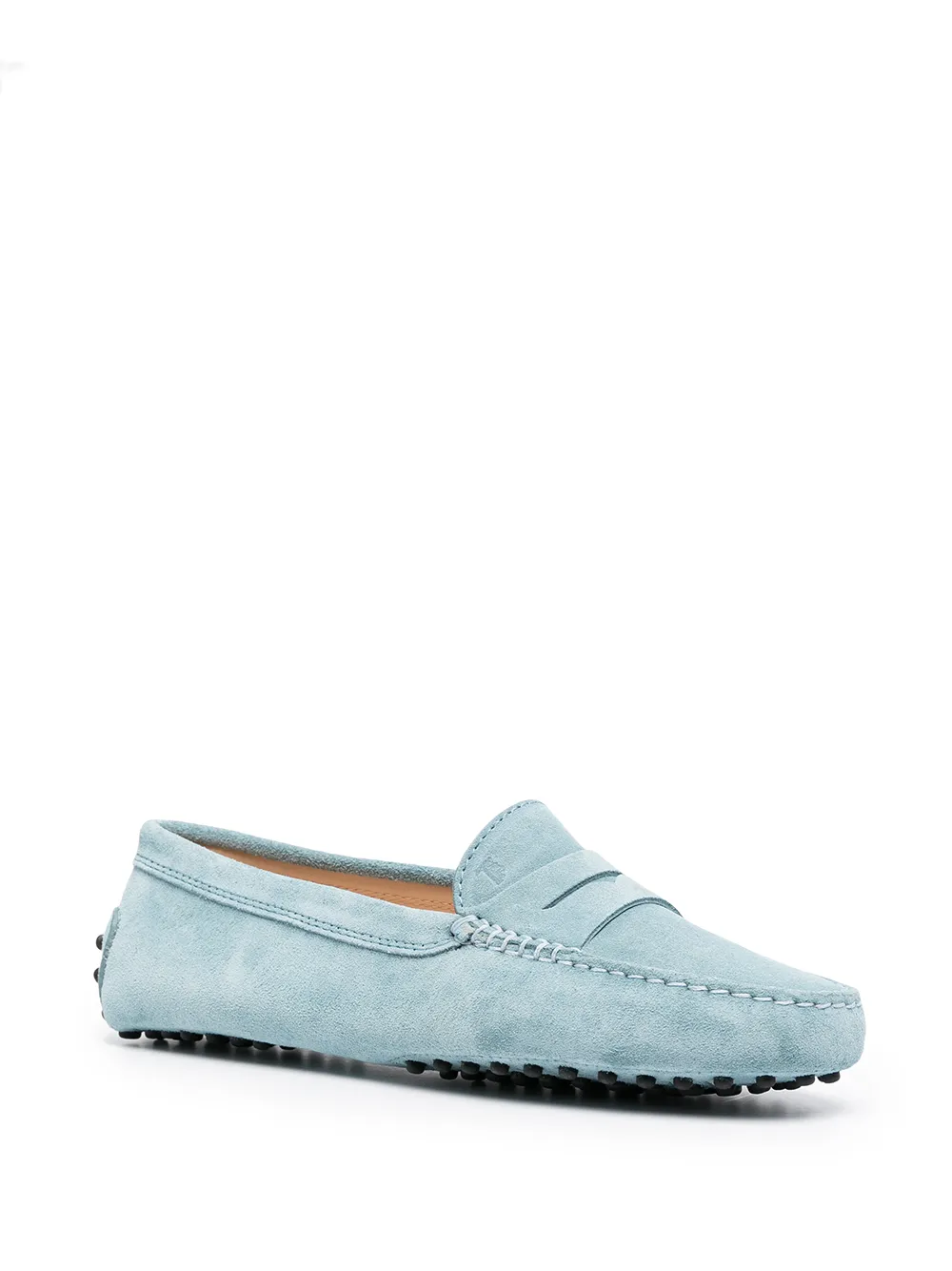 Tod's Women's Gommino Suede Driving Loafers In Blue