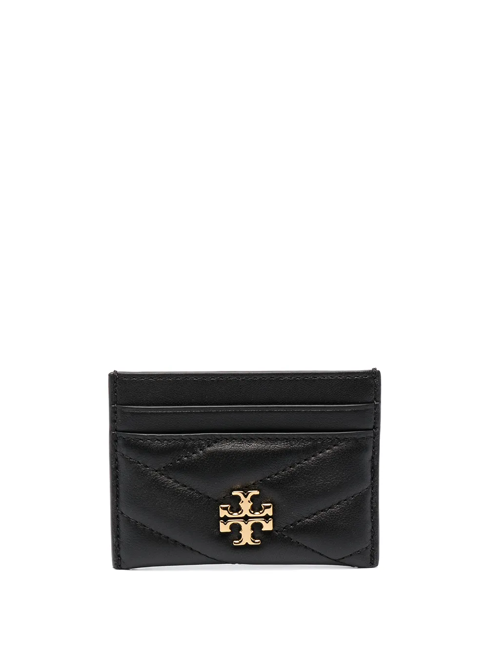 

Tory Burch Kira Chevron leather cardholder - Black