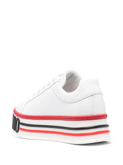 moschino sneakers platform