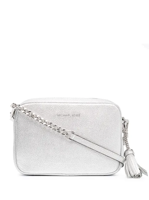 Michael Michael Kors metallic leather cross body bag