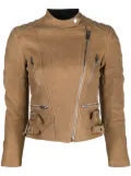 Celine Pre-Owned 2015 padded biker jacket - Neutrals