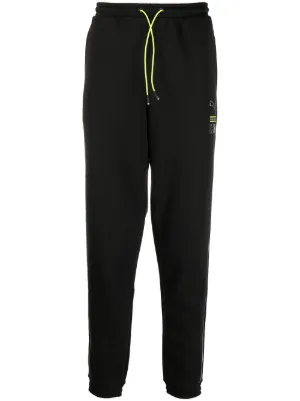 black puma track pants
