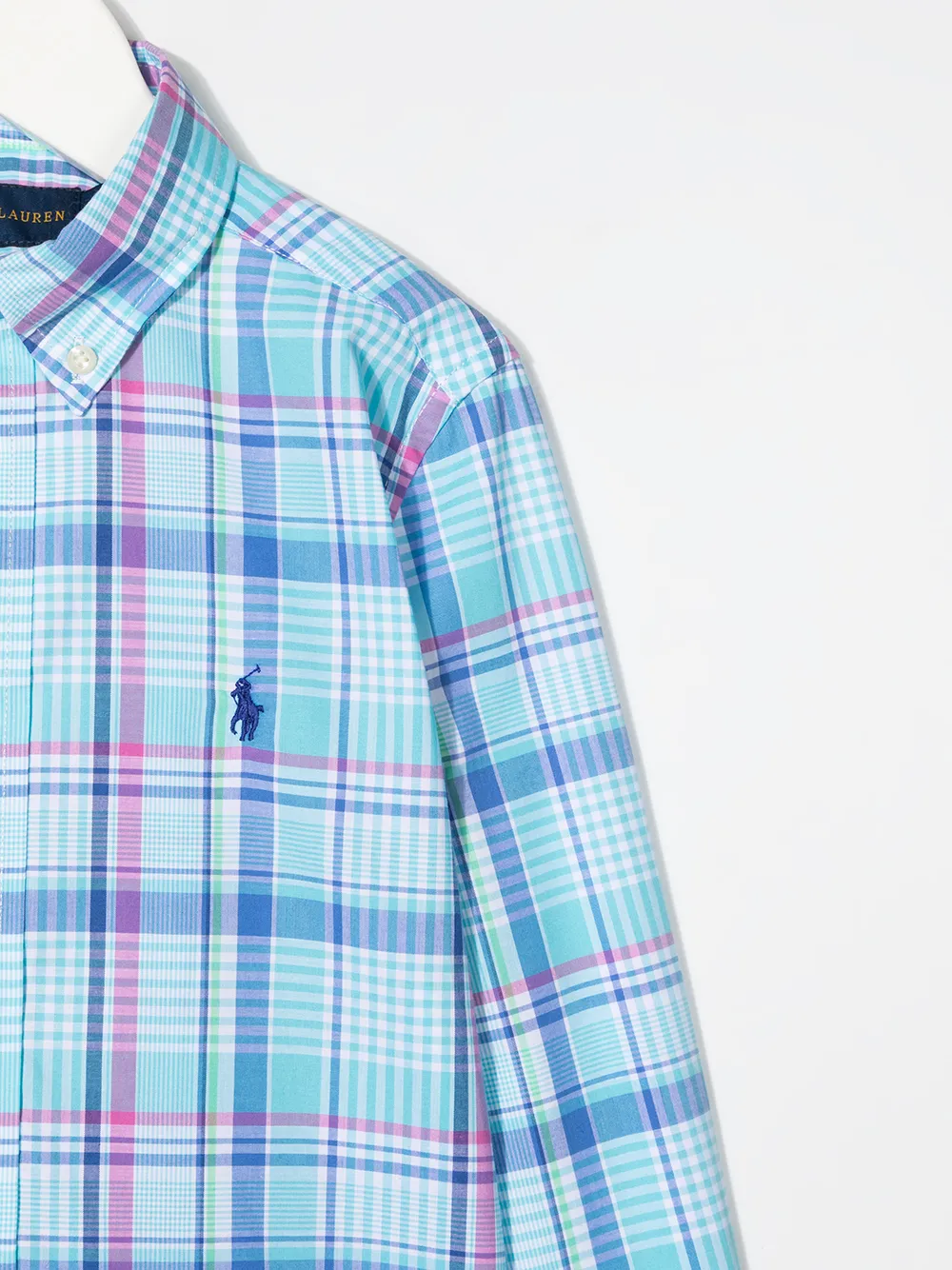 фото Ralph lauren kids рубашка в клетку