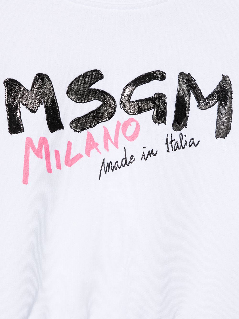 фото Msgm kids толстовка с логотипом