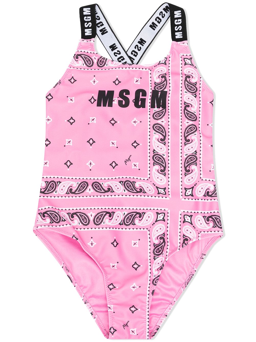 фото Msgm kids купальник с принтом пейсли