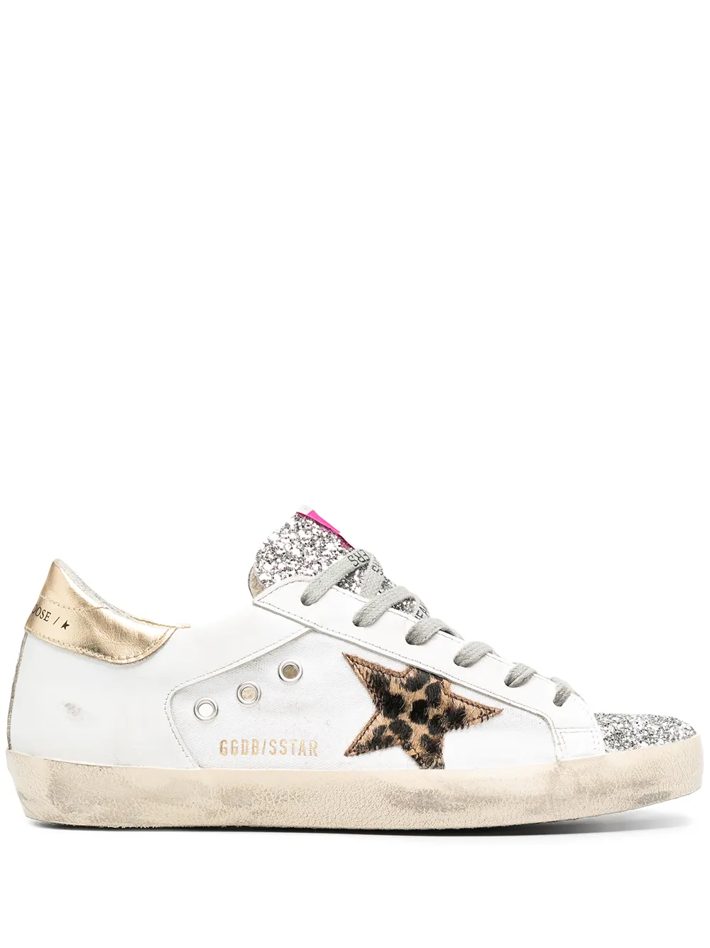 фото Golden goose кеды superstar с блестками