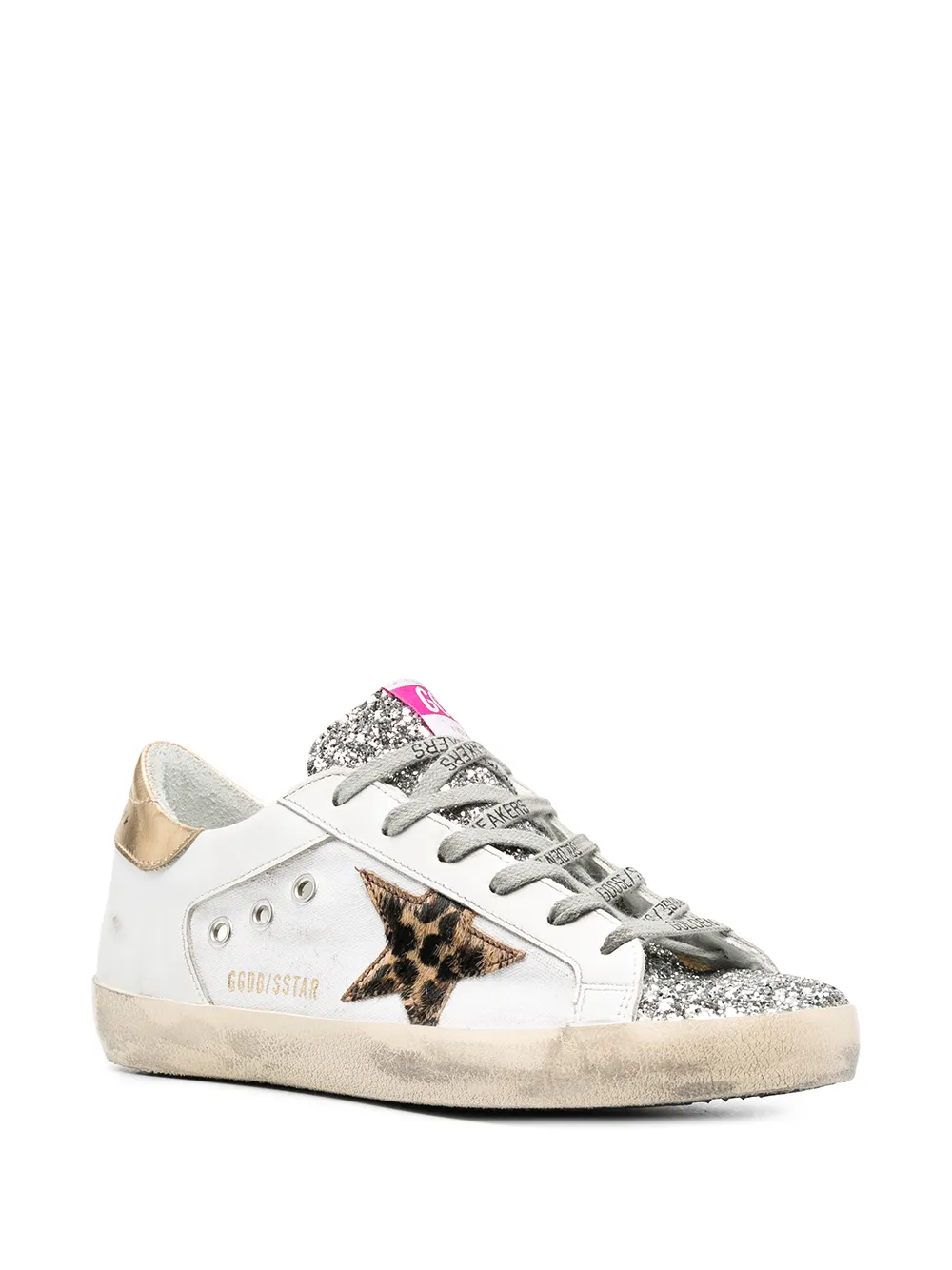 фото Golden goose кеды superstar с блестками