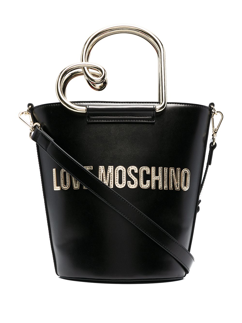 фото Love moschino сумка-ведро с вышитым логотипом