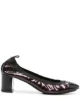 Image 1 of Chanel Pre-Owned elasticated strap slip-on pumps