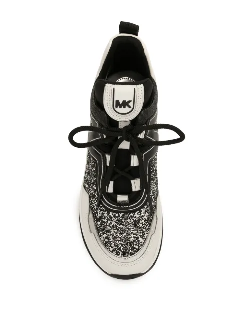 mk glitter sneakers