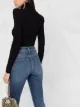 The Attico high-waist slim-fit jeans