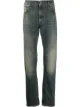 Image 1 of ETRO tiger patch stonewashed jeans