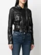 LIU JO fitted biker jacket