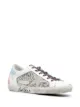 Image 2 of Golden Goose Superstar suede glitter-detail sneakers