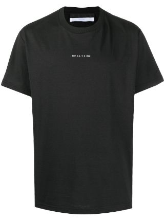 Shop 1017 ALYX 9SM logo-print round neck T-shirt with Express 