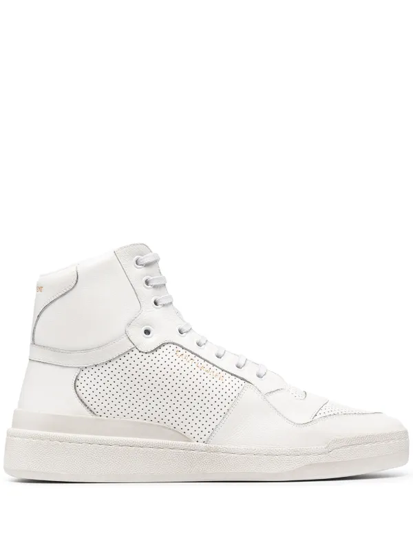 saint laurent mid top sneakers