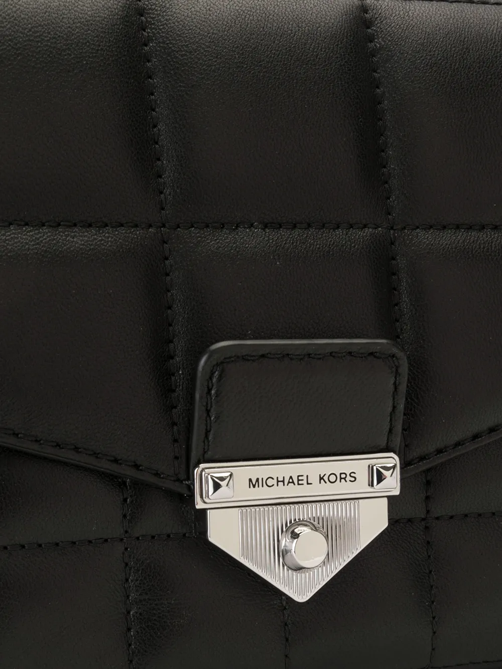 фото Michael michael kors стеганая сумка на плечо soho