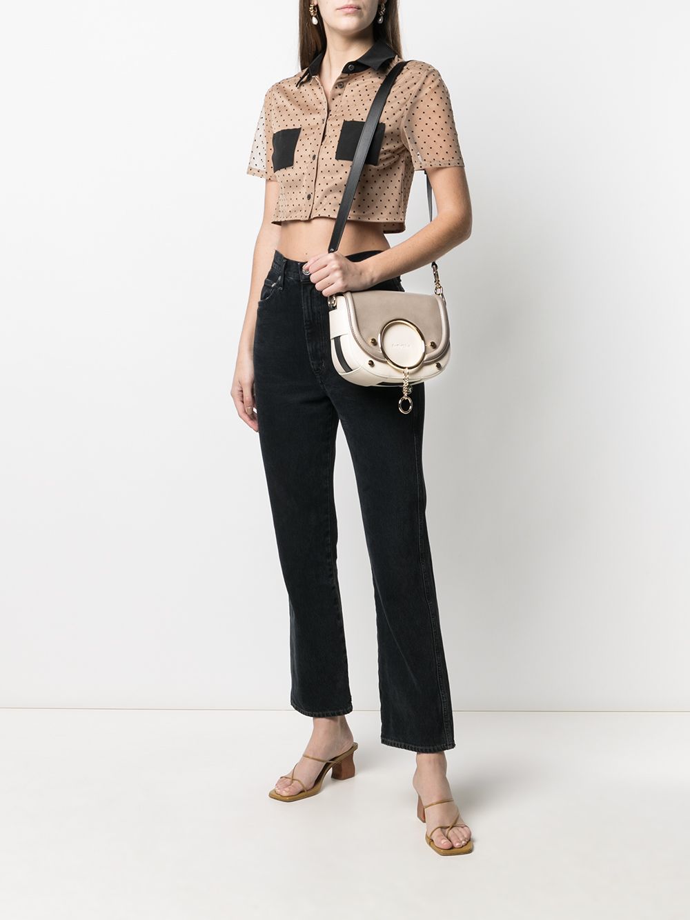 See By Chloé Shell Leather Crossbody Bag - Farfetch