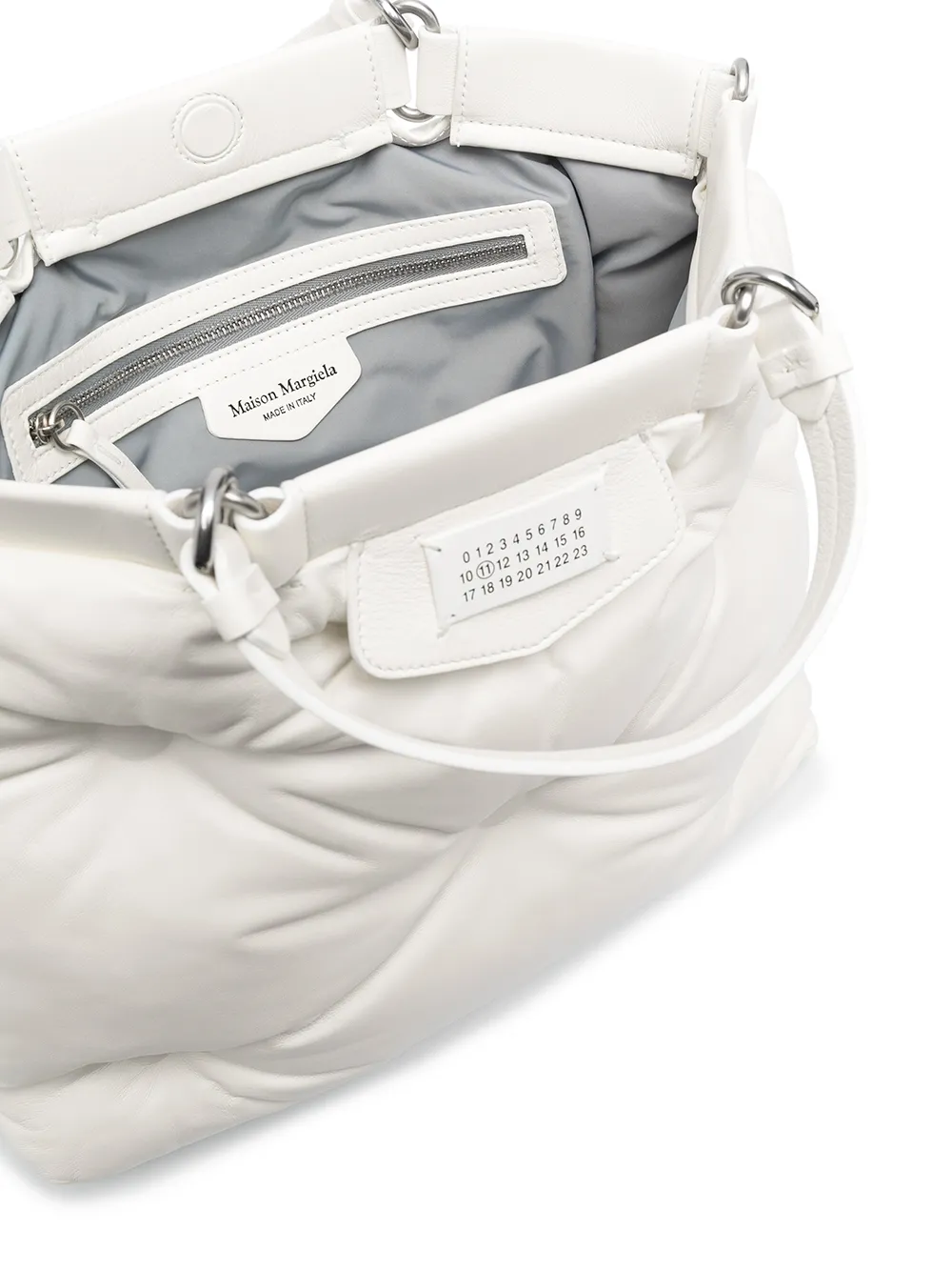 фото Maison margiela большая сумка-тоут glam slam