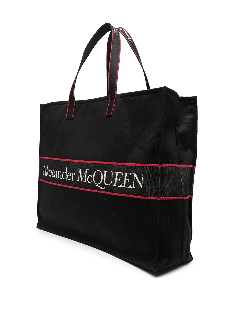 Alexander McQueen East West Logo Tote Bag Farfetch