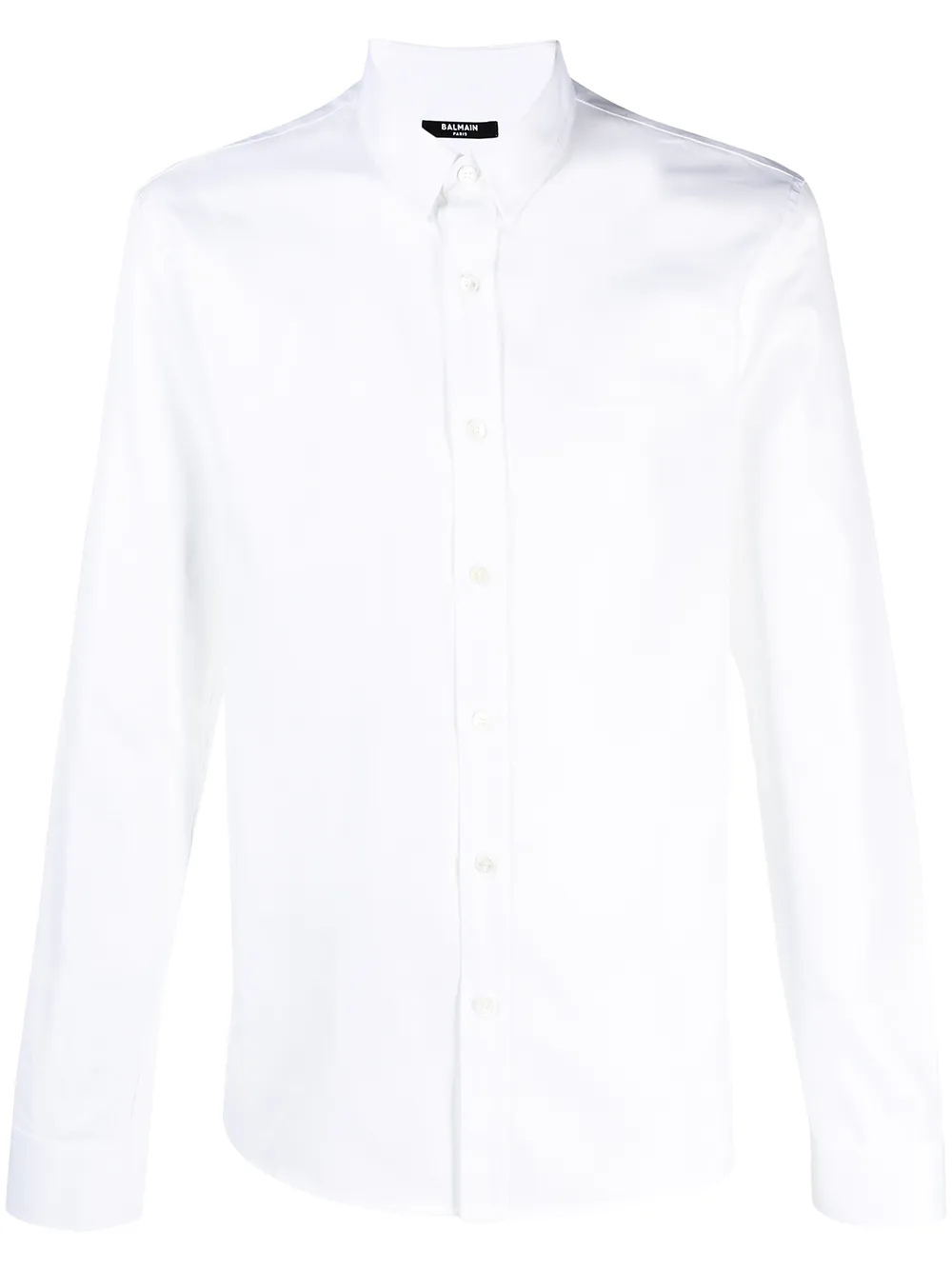 Click to view more detailed imagery on our partner's website Balmain Formal Cotton Shirt In White