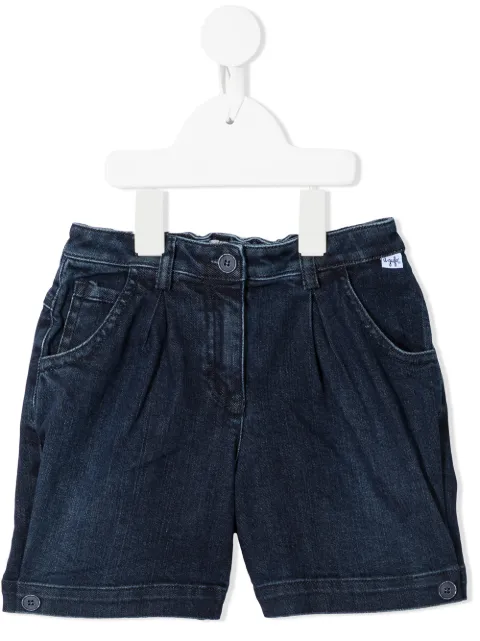 Il Gufo elasticated denim shorts