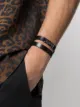 Image 2 of Saint Laurent Opyum double-wrap bracelet