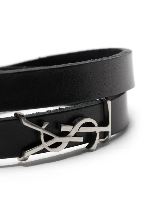 Saint Laurent Opyum double-wrap Bracelet - Farfetch