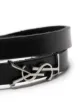 Saint Laurent Opyum double-wrap bracelet