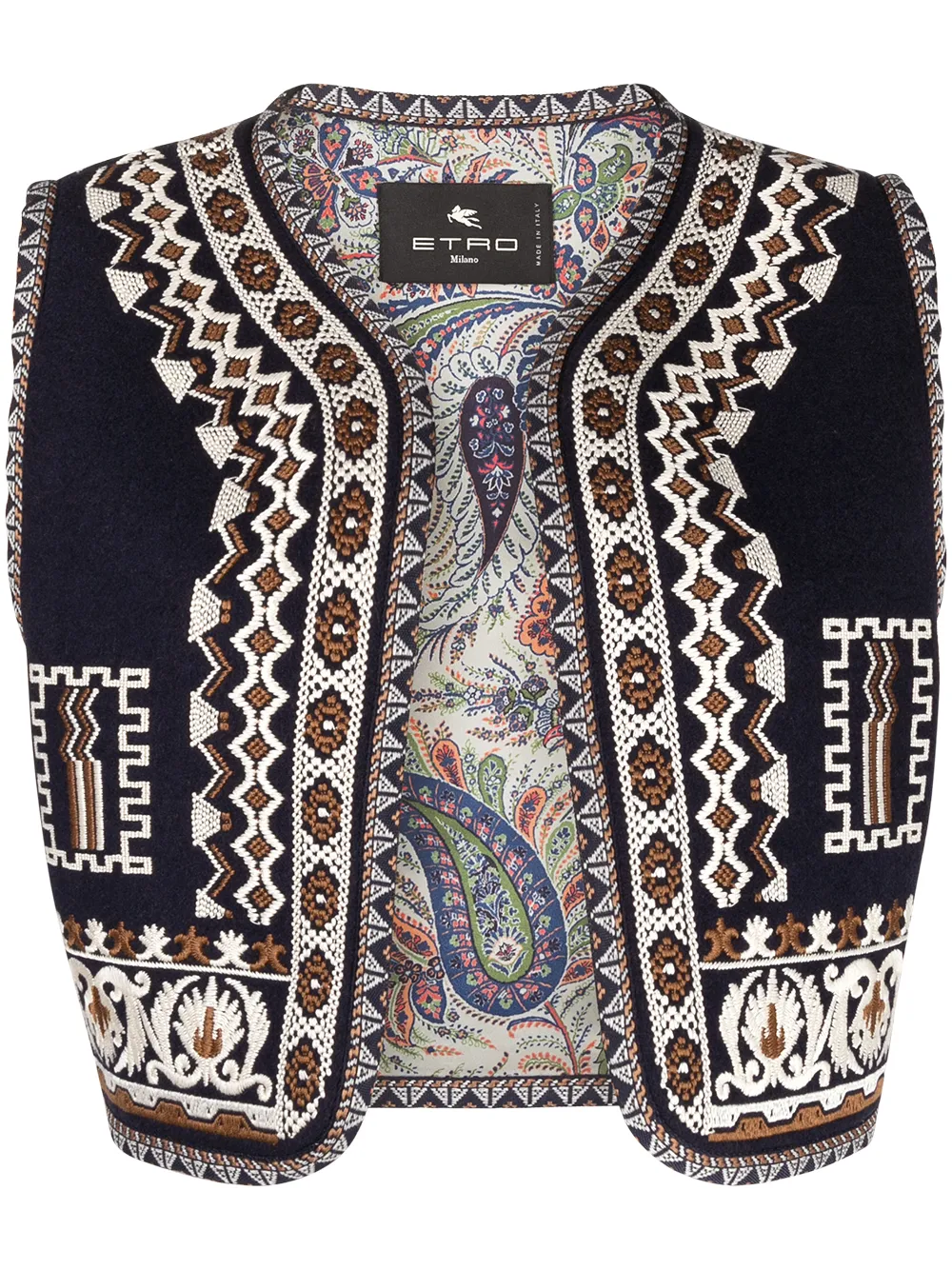 etro embroidered jacket