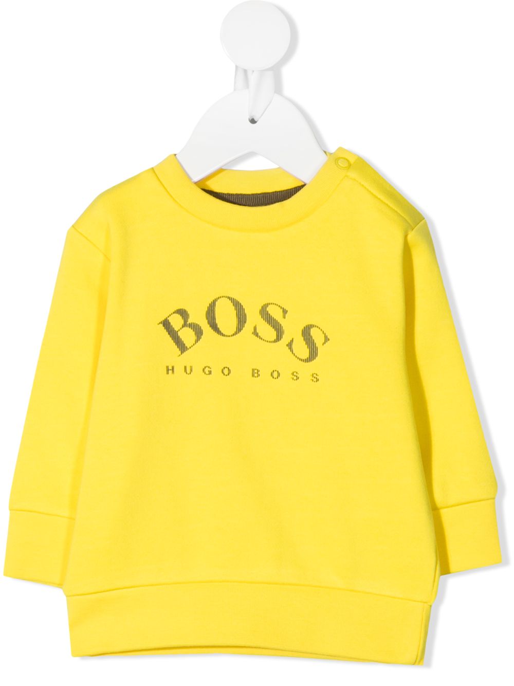 фото Boss kidswear толстовка с круглым вырезом и логотипом