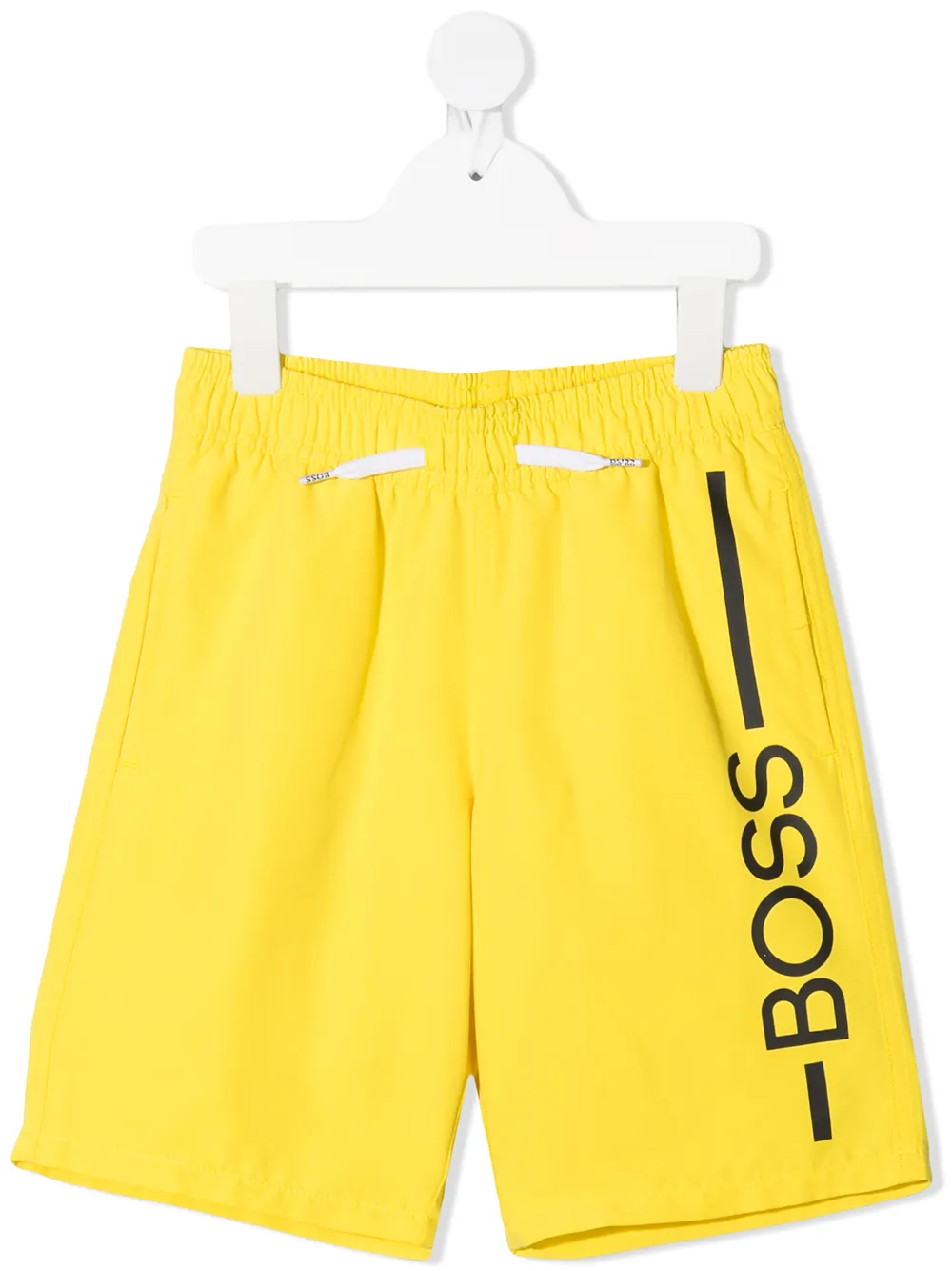 BOSS Kidswear плавки-шорты с кулиской и логотипом