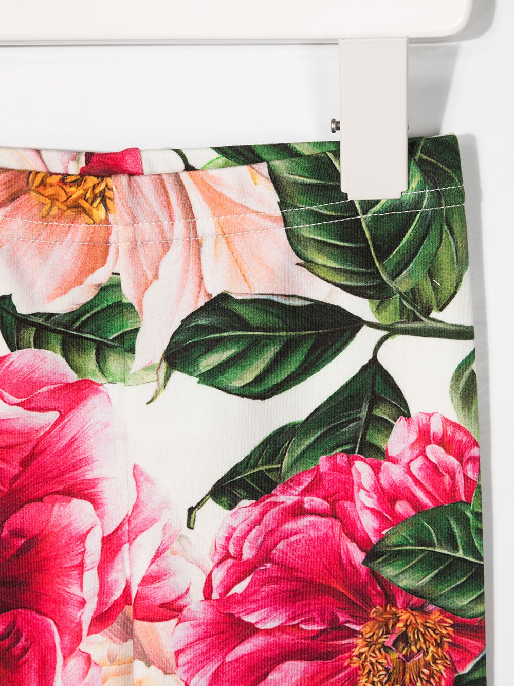 Dolce & Gabbana Kids Camellia Flower Print Leggings - Farfetch