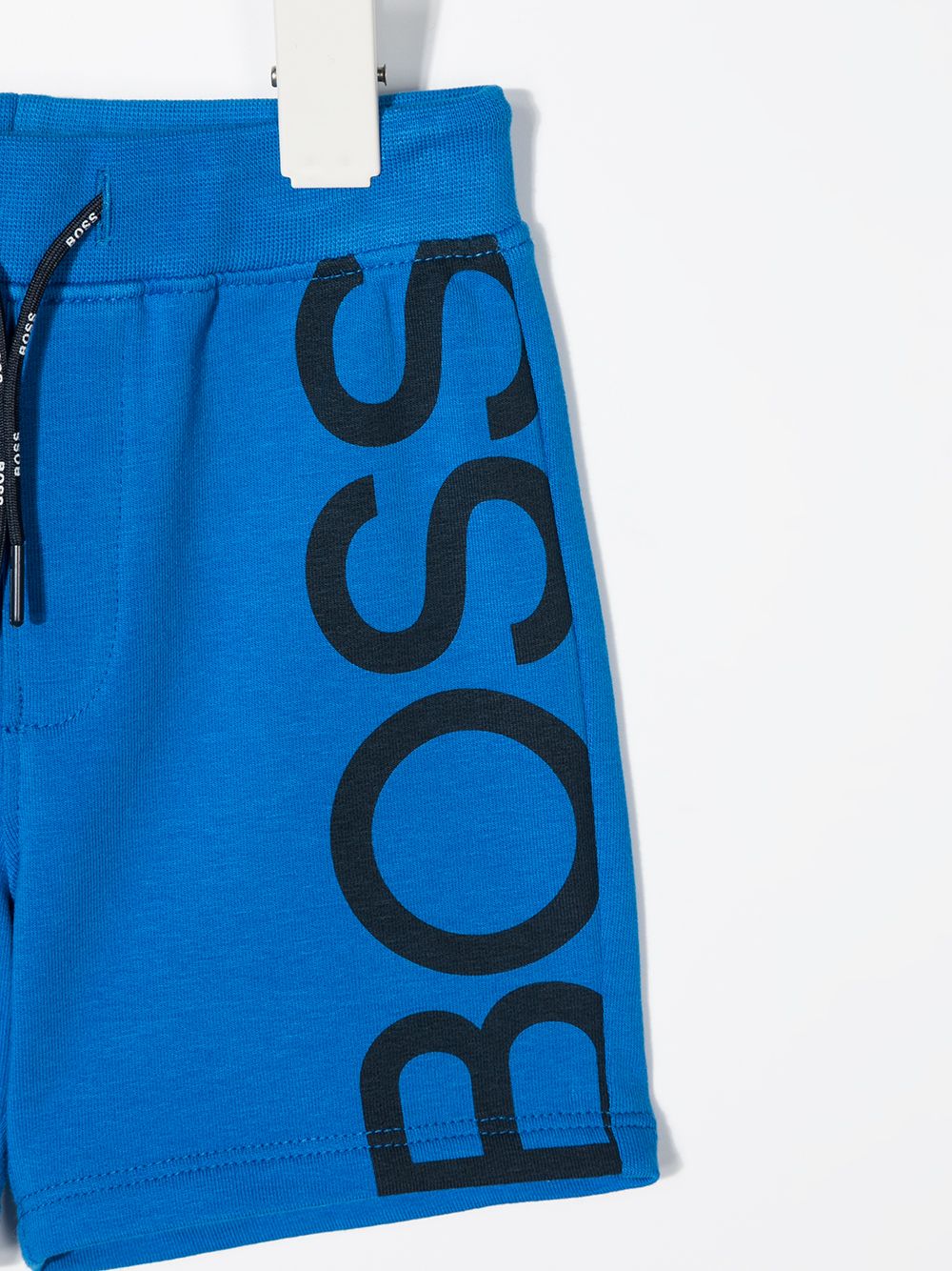 Shop Bosswear Logo-printed Track Shorts In 蓝色