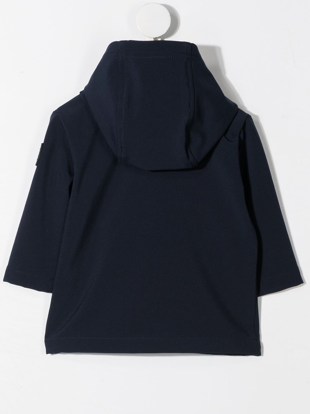 Shop Bosswear Logo-printed Hooded Jacket In 蓝色