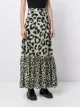Être Cécile leopard-print silk maxi skirt