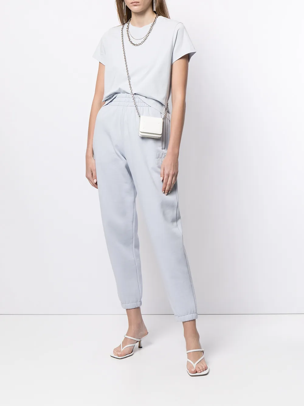 фото T by alexander wang спортивные брюки с логотипом
