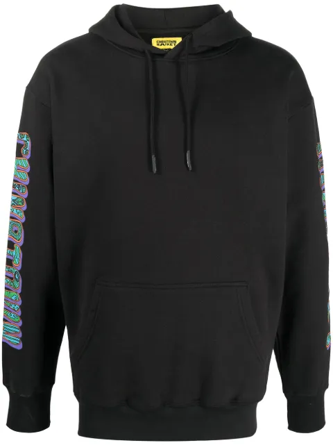 MARKET peace symbol print hoodie
