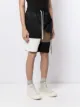 Maison Mihara Yasuhiro colour-block layered deck shorts