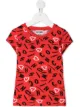 Image 1 of Moschino Kids monogram-and-heart print T-shirt