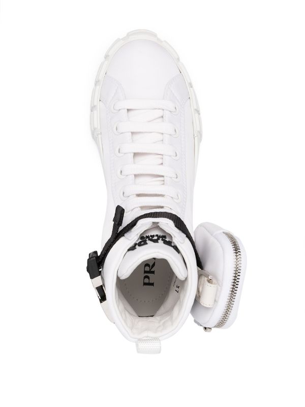 Prada Wheel Re-Nylon high-top Sneakers - Farfetch