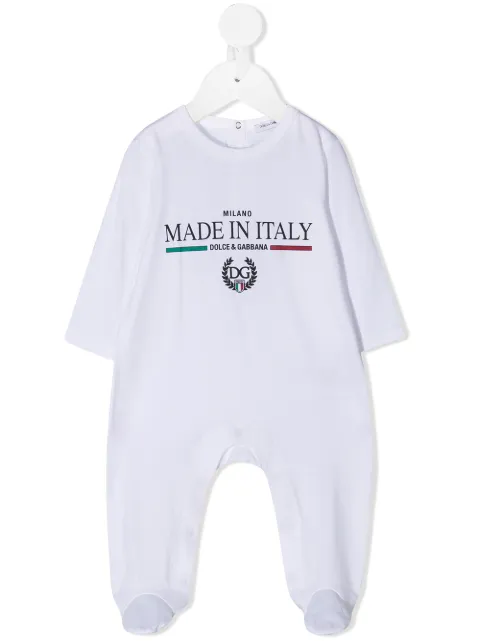 Dolce & Gabbana Kids Made in Italy pajamas