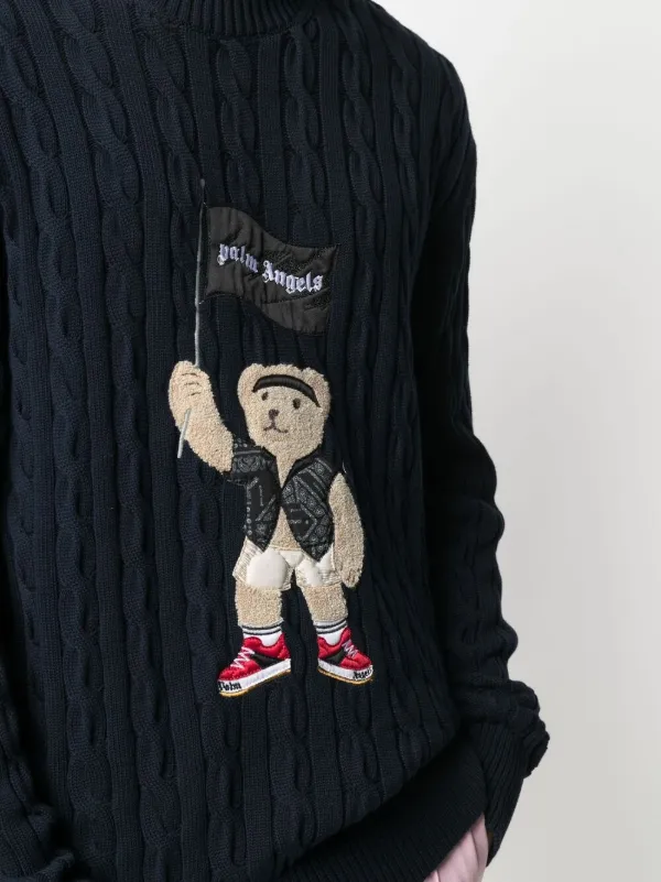 black colour teddy jumper