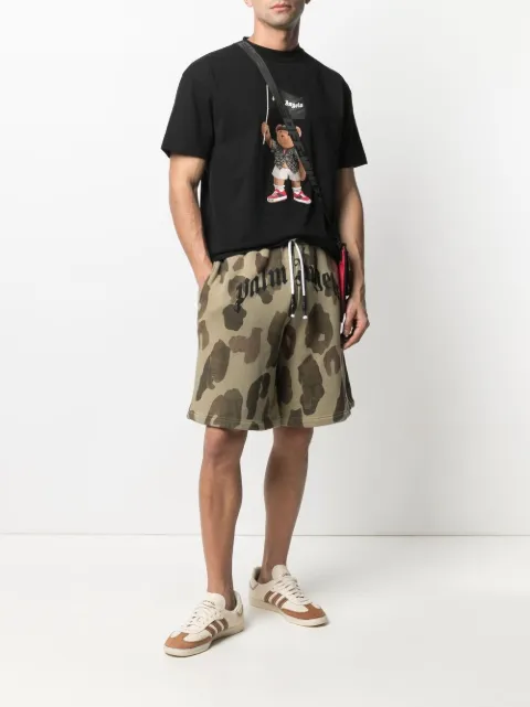 Palm Angels black Pirate Bear T-shirt 