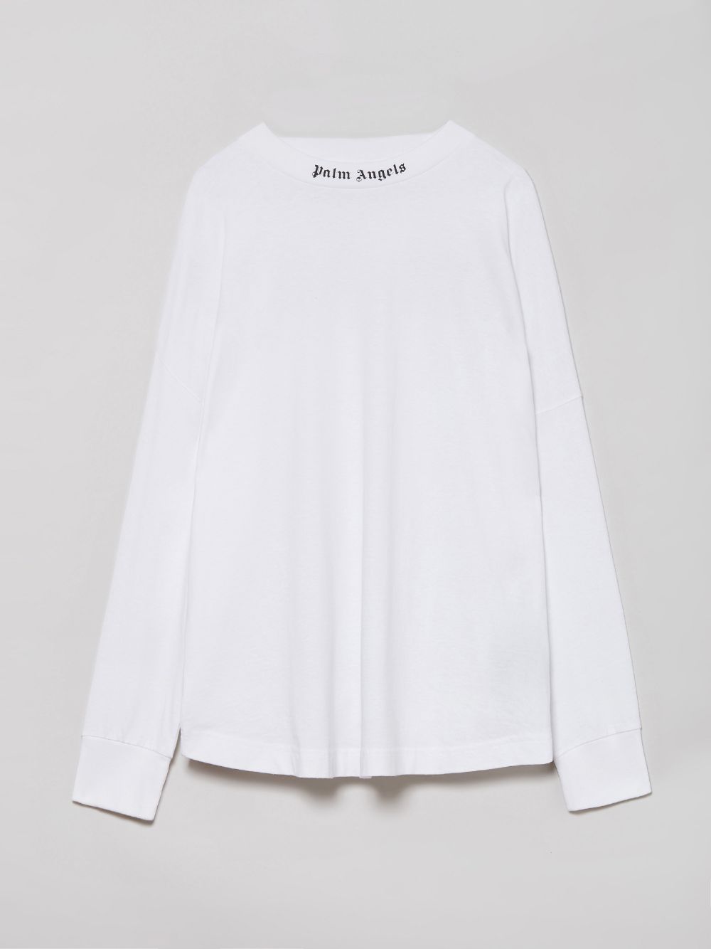 Palm Angels Doubled Logo T-shirt In White