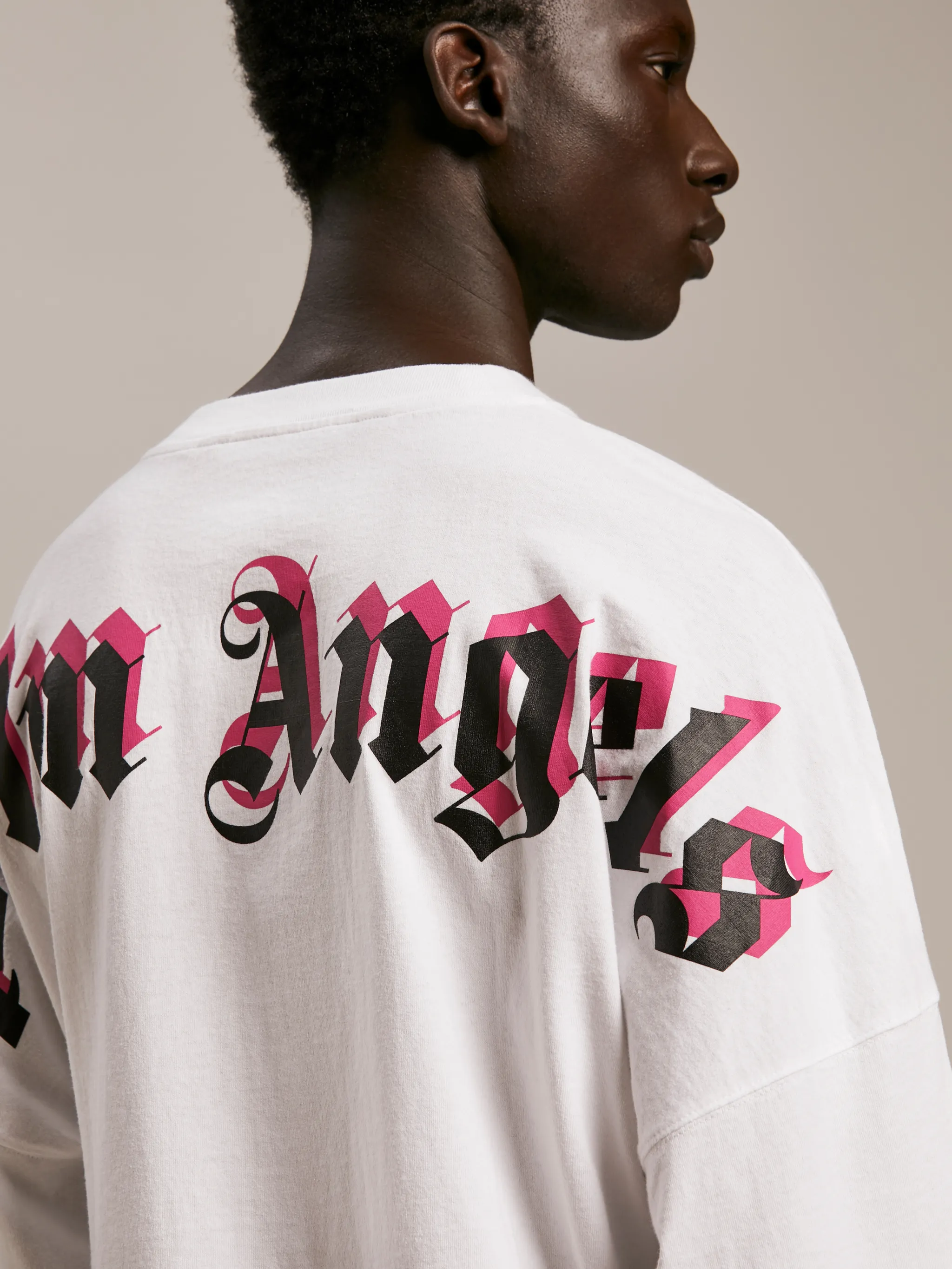 Palm Angels Oversized Double Logo T-Shirt