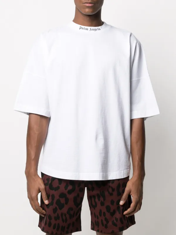 Palm Angels T-shirt Met Logo - Farfetch