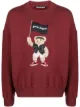 Image 1 of Palm Angels Pirate-Bear logo sweatshirt